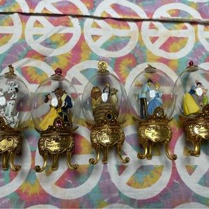 Vintage Disney Franklin Mint decorative Gold Eggs